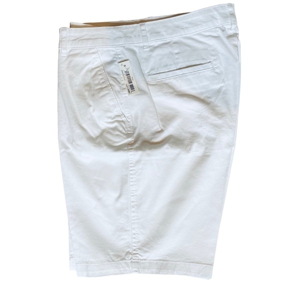 Amazon Essentials size 12 white classic chino shorts NEW - Picture 7 of 7